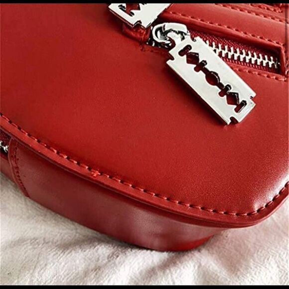 Red Heart Purse Handbag - Picture 4 of 7